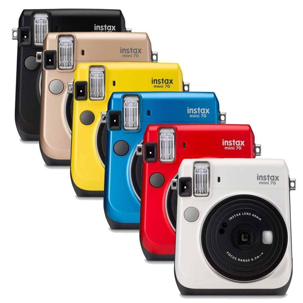 Rainbow of Colors - Fujifilm Instax Mini 70 Camera Pack —  InstantCameraRental